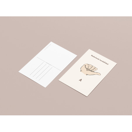 Kaart - Handalfabet ABC